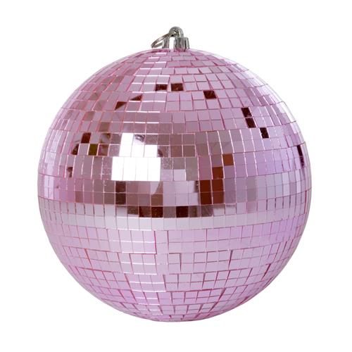 RICE Stor Diskokugle Pink  Pink L  Lyserød  L  kvinde