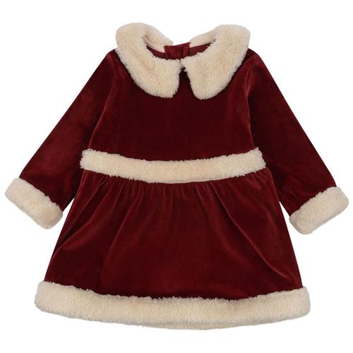 Konges Sløjd Christmas Dress Grs - Red Dahlia Red Dahlia 3-4 Y  Rød  3-4 år  kvinde