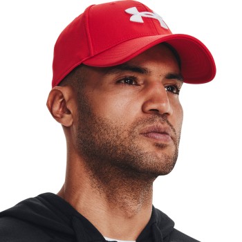 Under Armour Blitzing 3.0 Cap Rød polyester S/M Herre