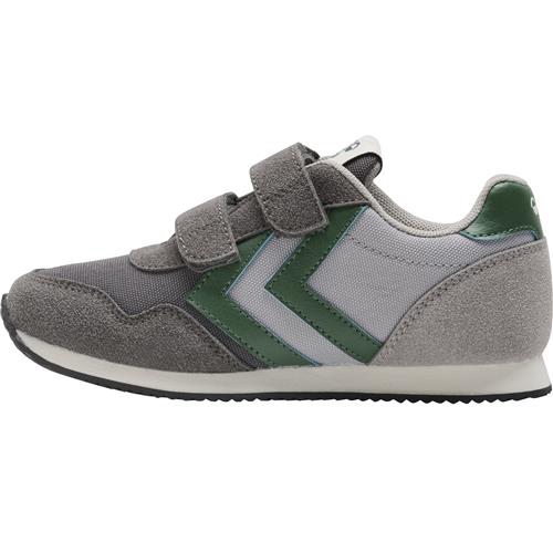 Hummel Sneakers 'Reflex Double Multi'  lysegrå / mørkegrå / mørkegrøn