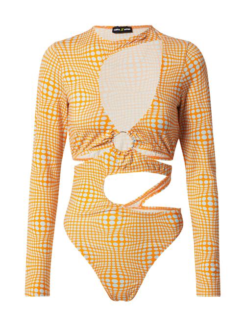 ABOUT YOU x Antonia Body 'Elise'  orange / hvid