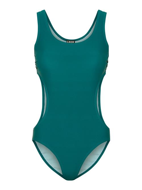 LSCN by LASCANA Badedragt 'Gina'  pastelblå