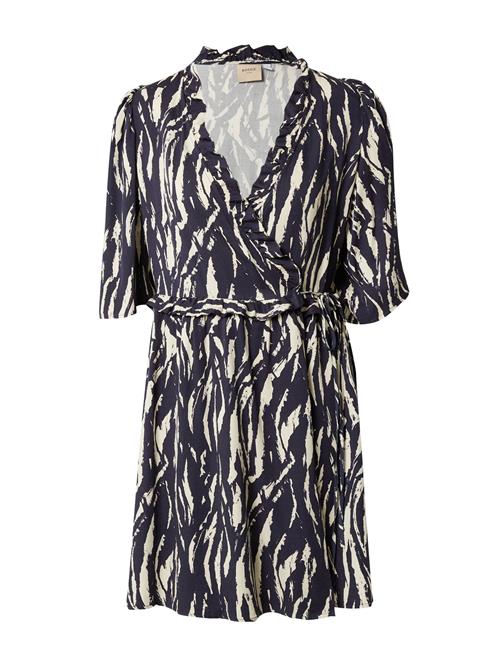 VILA ROUGE EDIT Kjole 'Kyra'  beige / navy