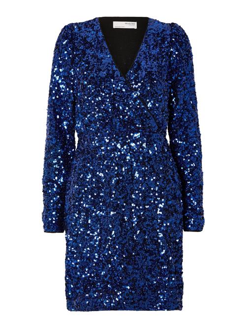 SELECTED Coctailkjole 'DANNA'  mørkeblå