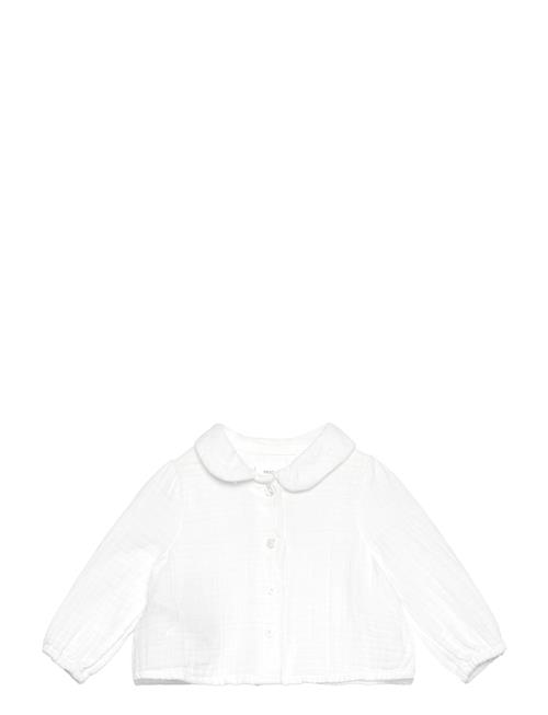 Bamboo Cotton Blouse Mango White