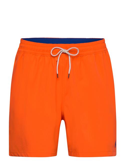 Recycled Polyester-Traveler Short Polo Ralph Lauren Orange