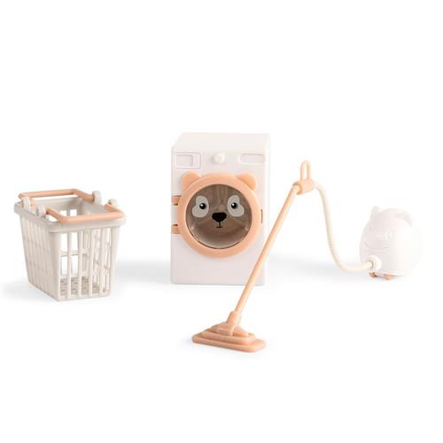 Lundby Dukke-sæt Med Vaskemaskine Og Støvsuger 3-6 Y      unisex