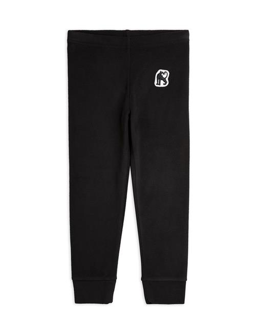 Mini Rodini Bukser I Mikrofleece Black  Black-92/98 cm  Sort  92/98 cm  unisex