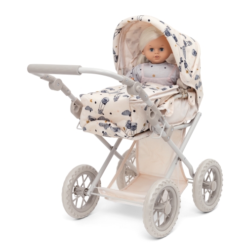 Skrållan Skrållan 2-i-1 Dukkevogn Multi  One Size-Multi  Beige  One Size 3 Y+ unisex