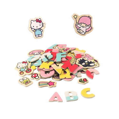 Micki Hello Kitty Magnetiske Bogstaver Multi  One Size-Multi  Lyserød  One Size 3+ Years unisex