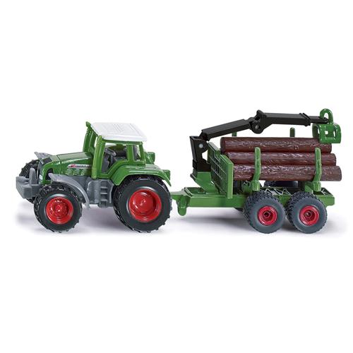 Micki Siku Traktor Med Tømmervogn Green  One Size-Green  Grøn  One Size 3 Y+ unisex