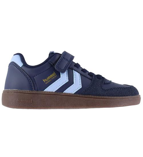 Hummel Sko - Handball Perfekt SP JR - Black Iris/Skyway