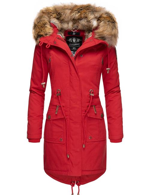 NAVAHOO Vinterparka 'Rosinchen'  rød