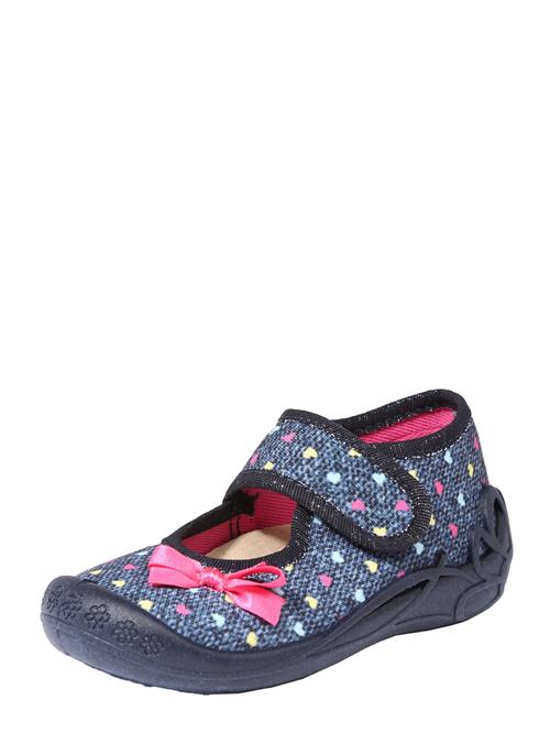 BECK Lave sko 'Little Loop'  mørkeblå / blandingsfarvet