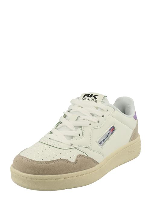 BRITISH KNIGHTS Sneaker low 'Noors'  taupe / lilla / sort / hvid
