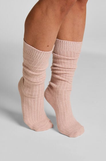 Hunkemöller Sokker med Cashmere pink