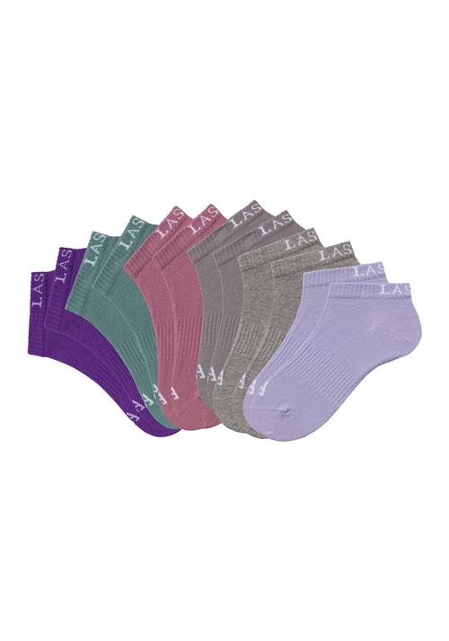 LASCANA ACTIVE Sokker  taupe / jade / lyselilla / mørkelilla / eosin