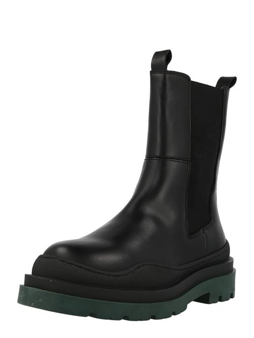 VERO MODA Chelsea Boots 'JO'  mørkegrøn / sort