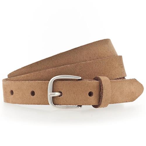 Tamaris Bælte  lysebrun / sølv