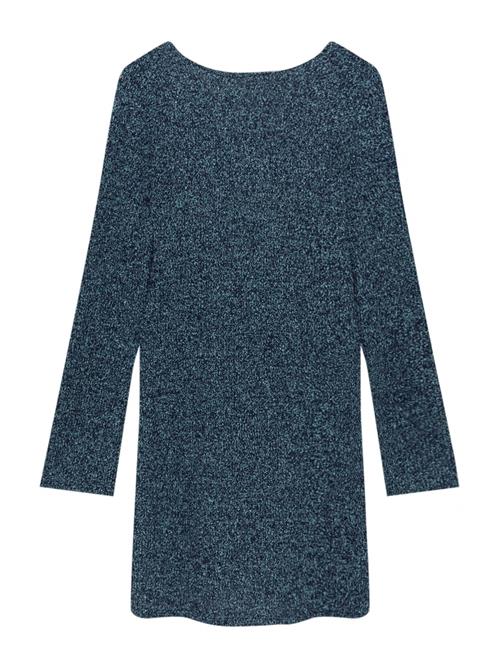 Pull&Bear Strikkjole  petroleum