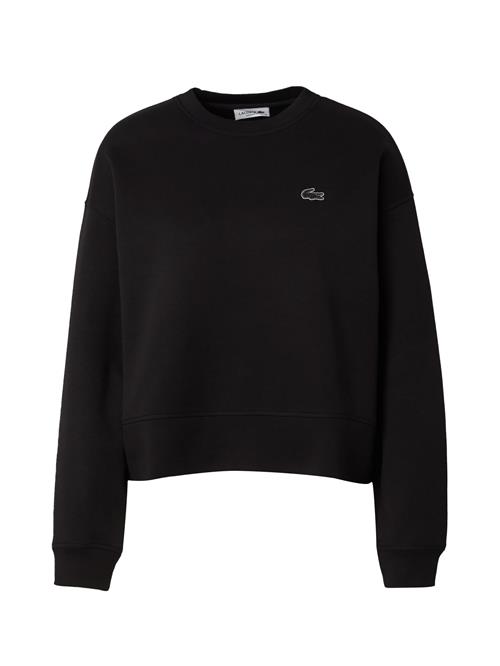 Se LACOSTE Sweatshirt  sort / hvid ved About You
