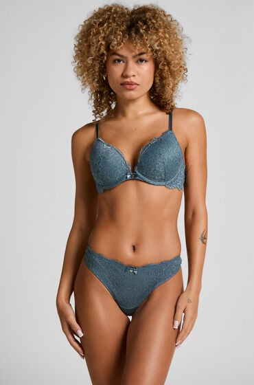 Hunkemöller G-streng Marine Blå