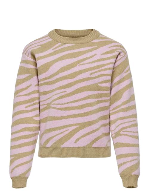 Kogannelina L/S Pullover Knt Kids Only Patterned