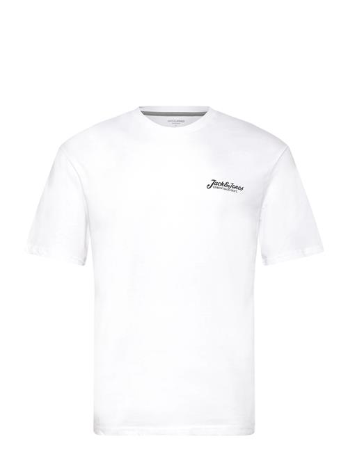 Jack & Jones Jjbeau Tee Ss Crew Neck Jack & J S White