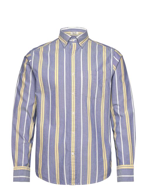 Reg Archive Oxford Stripe GANT Purple