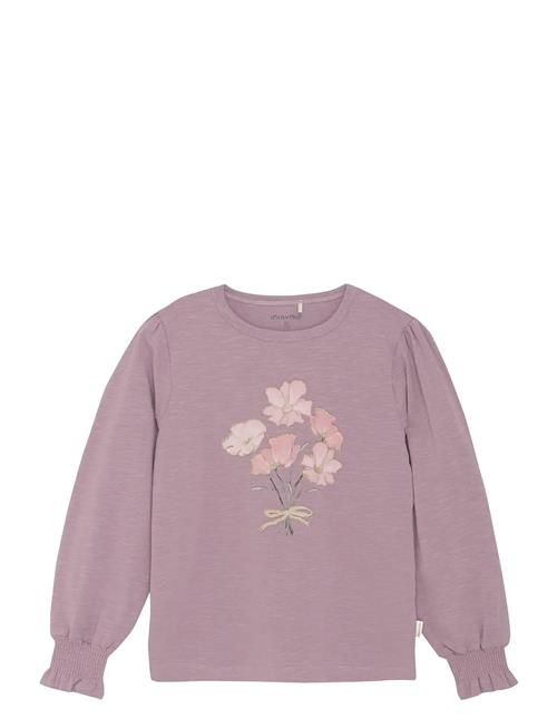 T-Shirt Ls Minymo Purple