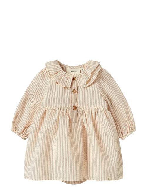 Nbflucia Ls Body Dress Lil Lil'Atelier Cream