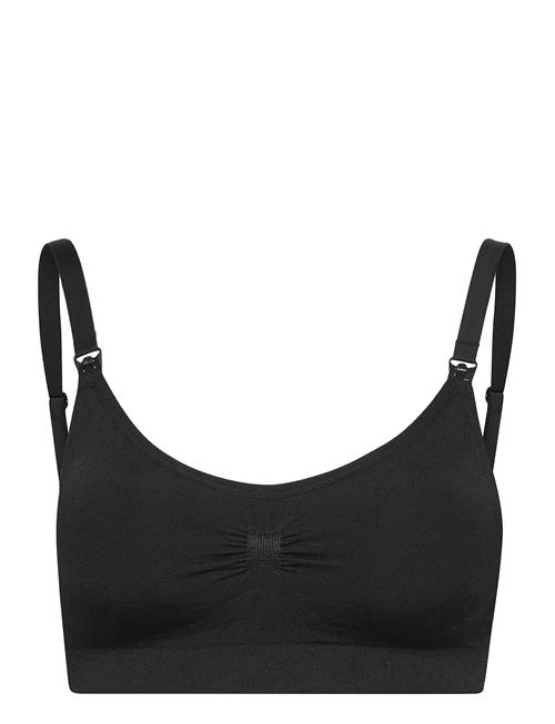 Se Mommy Comfort Nursing Bra Magic Bodyfashion Black ved Booztlet