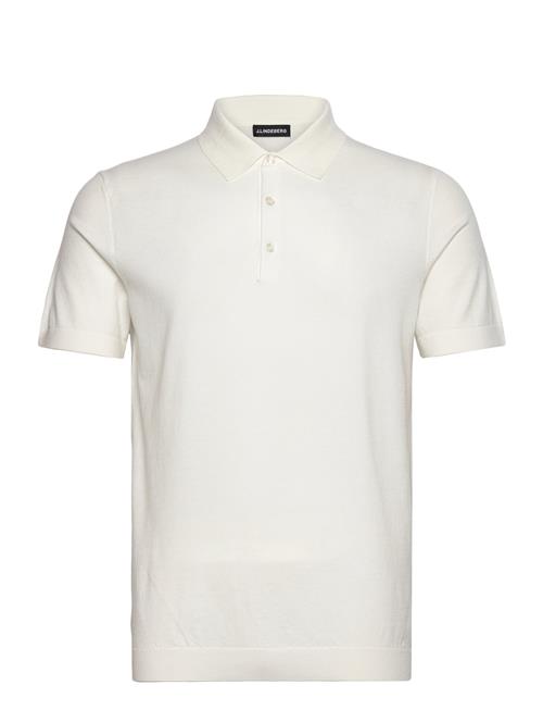 Ridge Knitted Polo J. Lindeberg White
