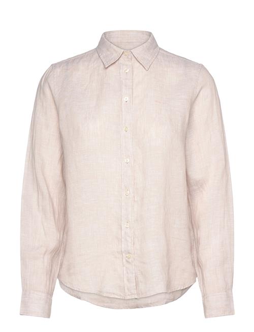 Reg Linen Shirt GANT Cream