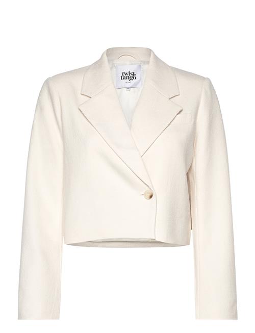 Athina Cropped Blazer Twist & Tango Cream