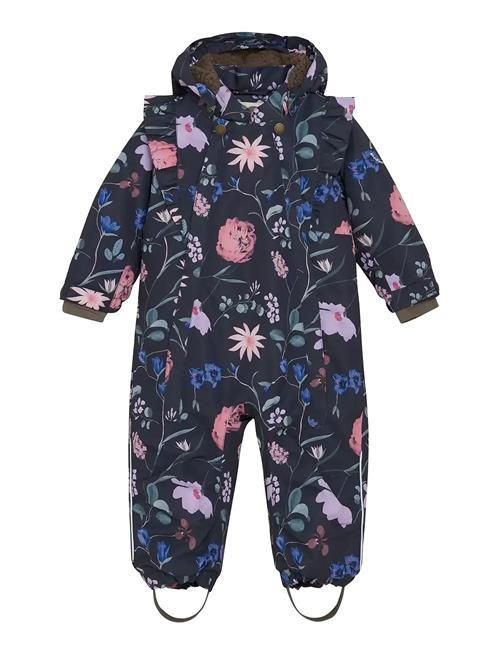 Baby Snowsuit W. Frills En Fant Patterned