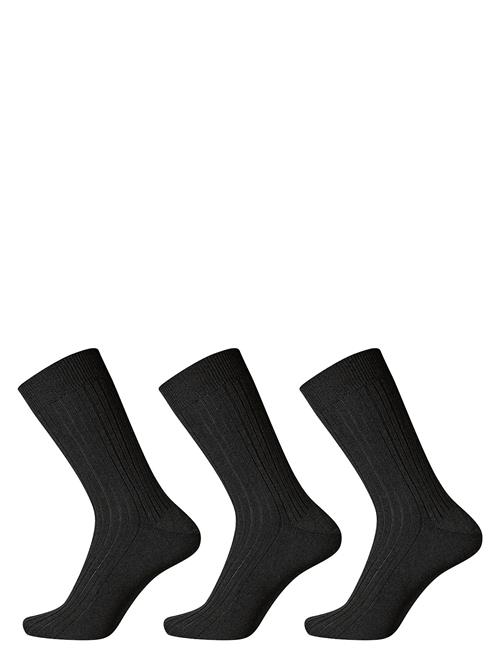 Egtved Broad Rib Wool 3-Pack Egtved Black