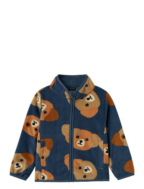 Nmmmeeko Fleece Jacket Aop2 Name It Navy