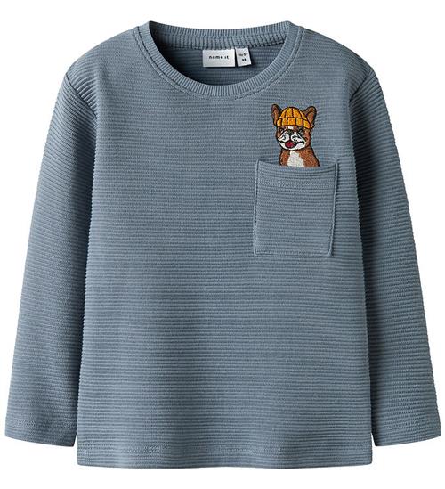 Name It Bluse - Rib - NmmRofus - Flint Stone