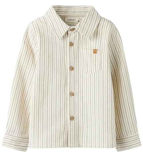 Lil Atelier Skjorte - NmmFelixo - Turtledove/Sepia Tint