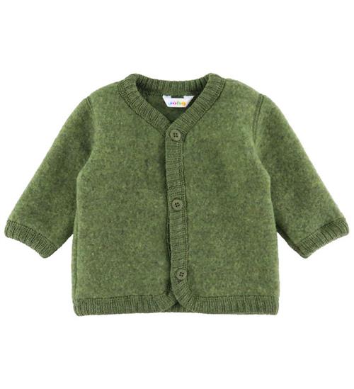 Joha Cardigan - Uld - Mørk Oliven