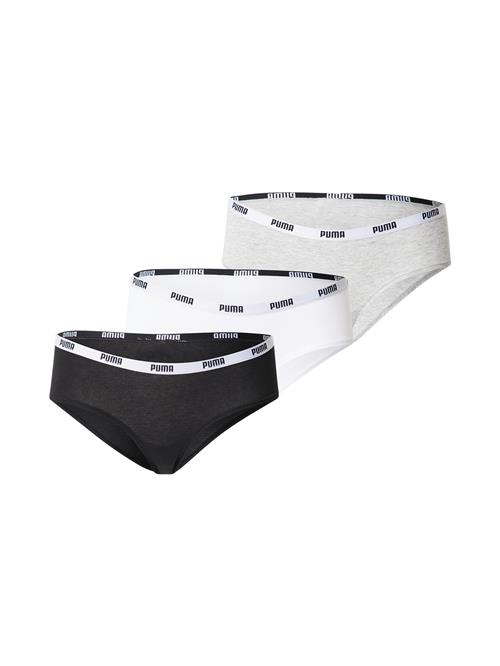 PUMA Panty  grå-meleret / sort / hvid