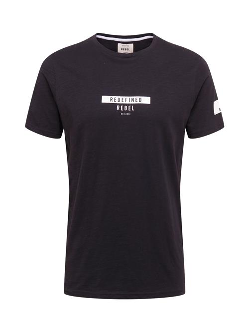 Redefined Rebel Bluser & t-shirts 'Guti'  sort-meleret / hvid