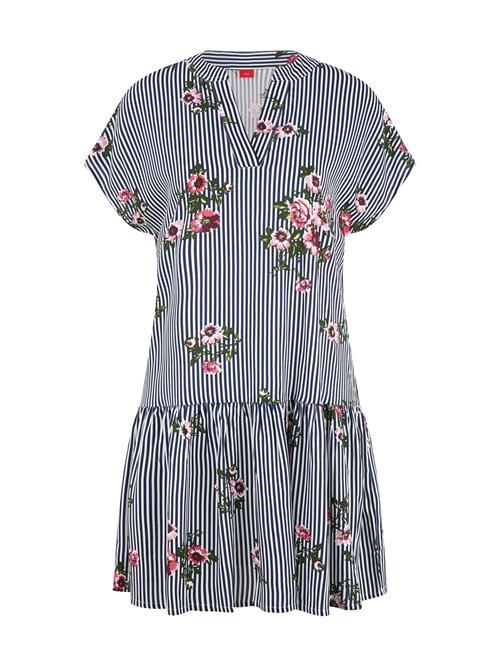 LASCANA Blusekjole  navy / mørkegrøn / mørk pink / hvid