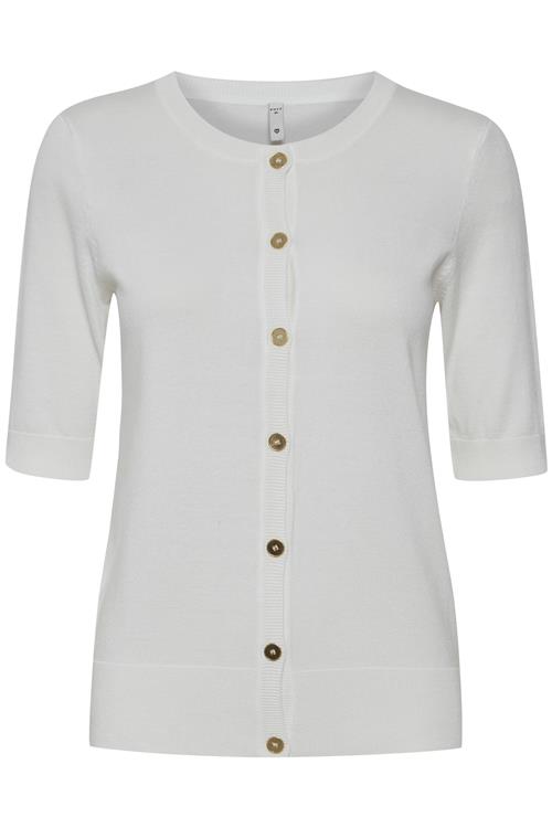 PULZ Jeans Cardigan 'SARA'  hvid