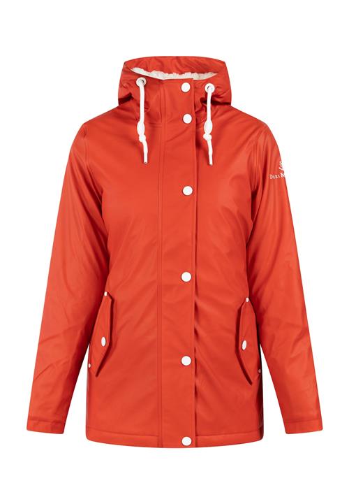 DreiMaster Maritim Vinterjakke  melon / hvid