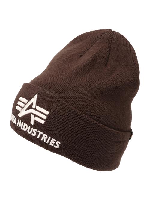 ALPHA INDUSTRIES Hue  choko / hvid