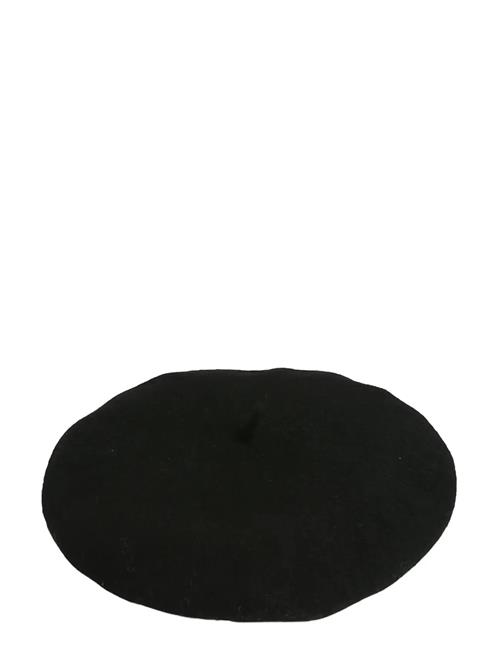 Se Pcfrench Wool Beret Pieces Black ved Booztlet