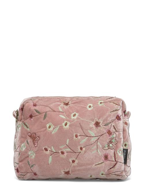 Garden Velvet Medium Cosmetic Pipol's Bazaar Pink