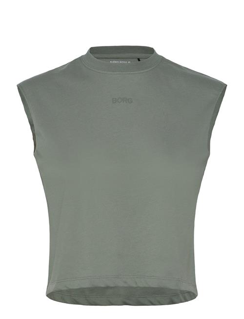 Borg Cropped Tank Top Björn Borg Khaki